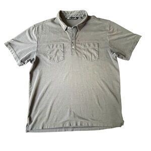 $5 FLASH SALE! Travis Mathew Gray / Blue Mens Shirt, XL